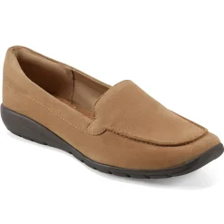 eFlex|eFlex>Easy Spirit Abide Casual Flats Taupe Suede