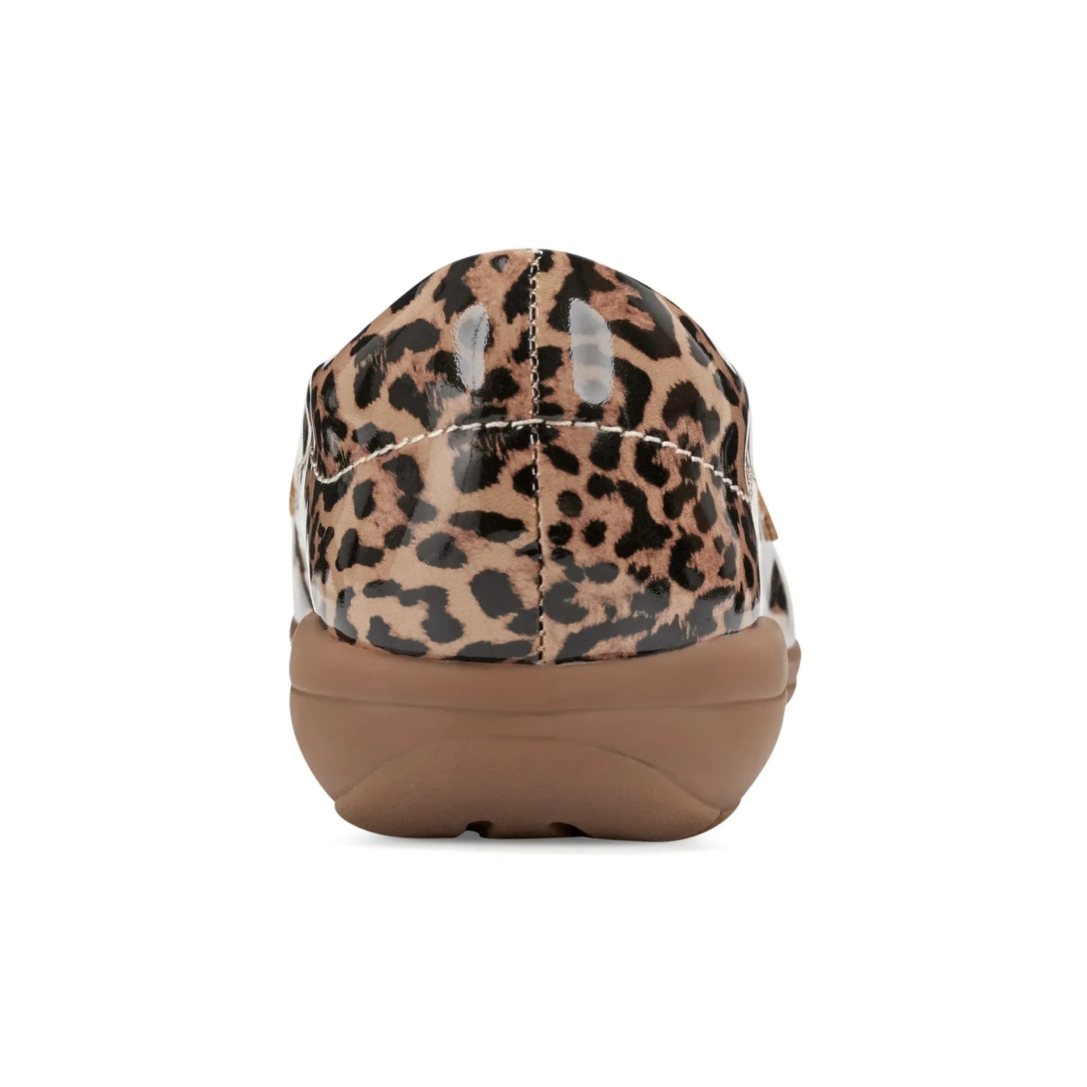 eFlex|eFlex>Easy Spirit Abide Casual Flats Leopard Patent