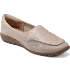 eFlex|eFlex>Easy Spirit Abide Casual Flats Natural Croco