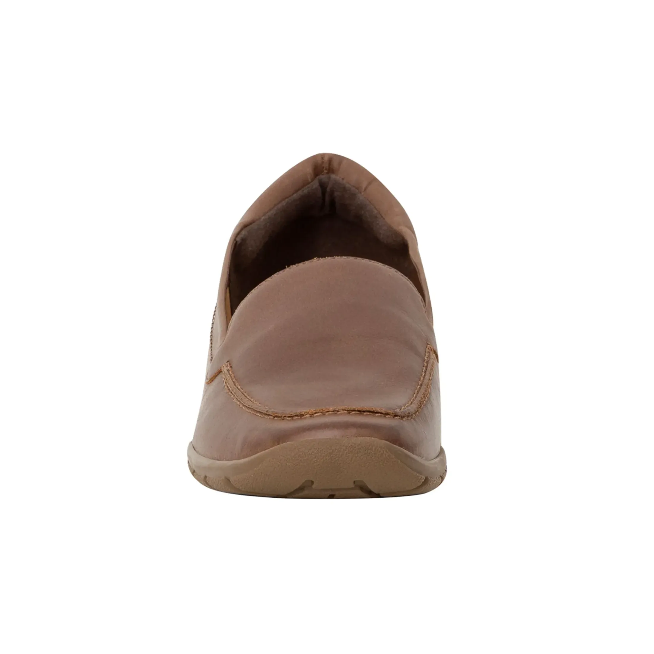 eFlex|eFlex>Easy Spirit Abide Casual Flats Brown Leather