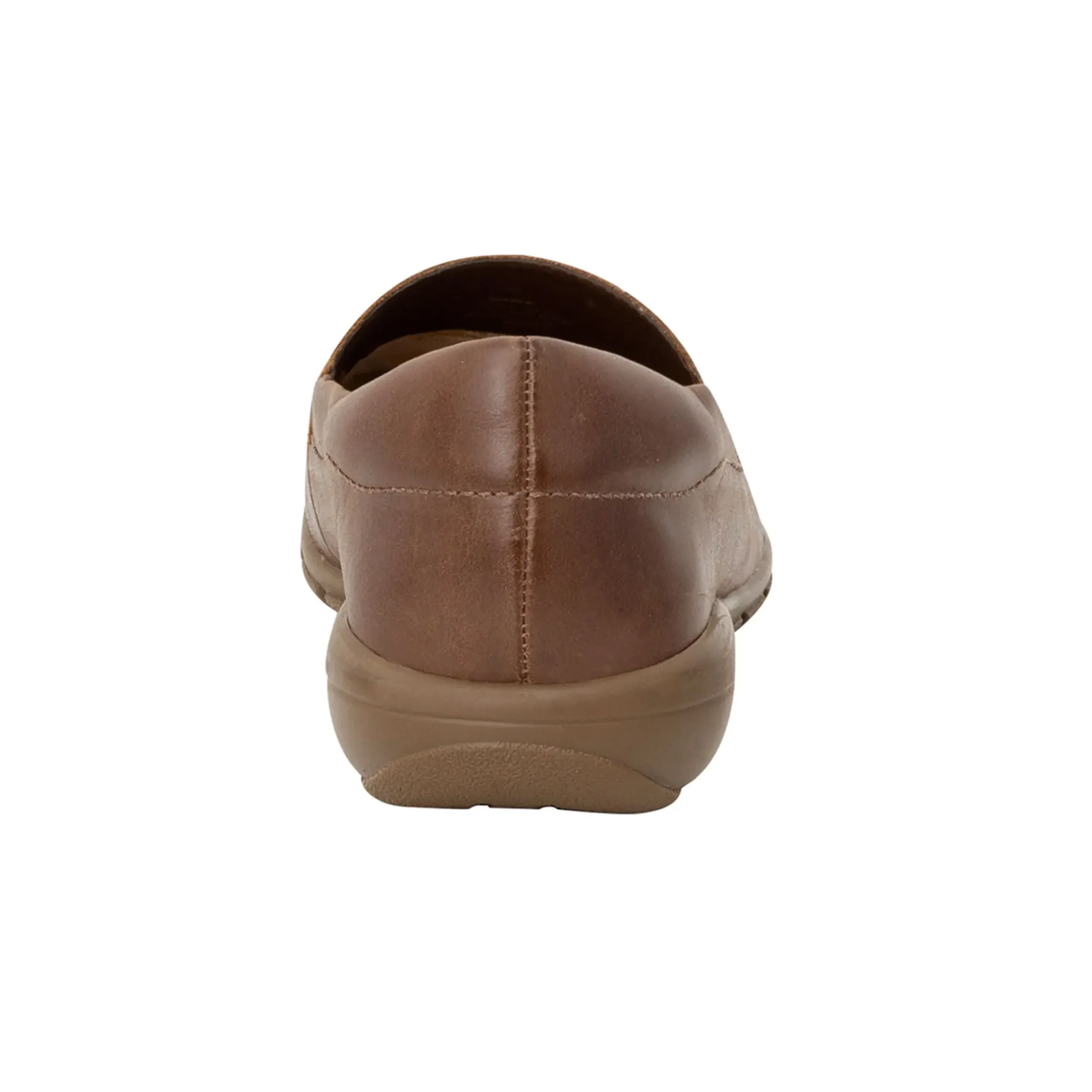 eFlex|eFlex>Easy Spirit Abide Casual Flats Brown Leather