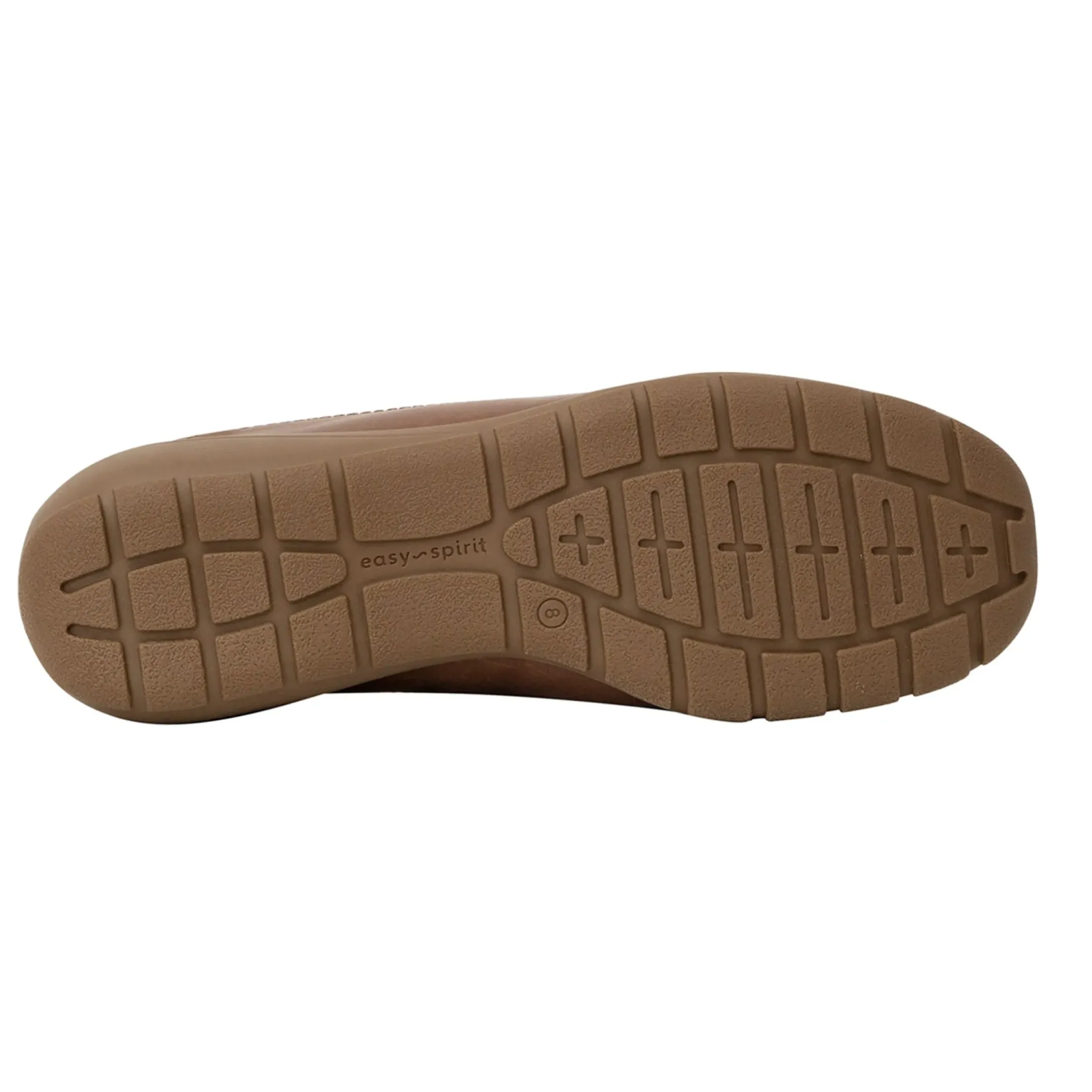eFlex|eFlex>Easy Spirit Abide Casual Flats Brown Leather