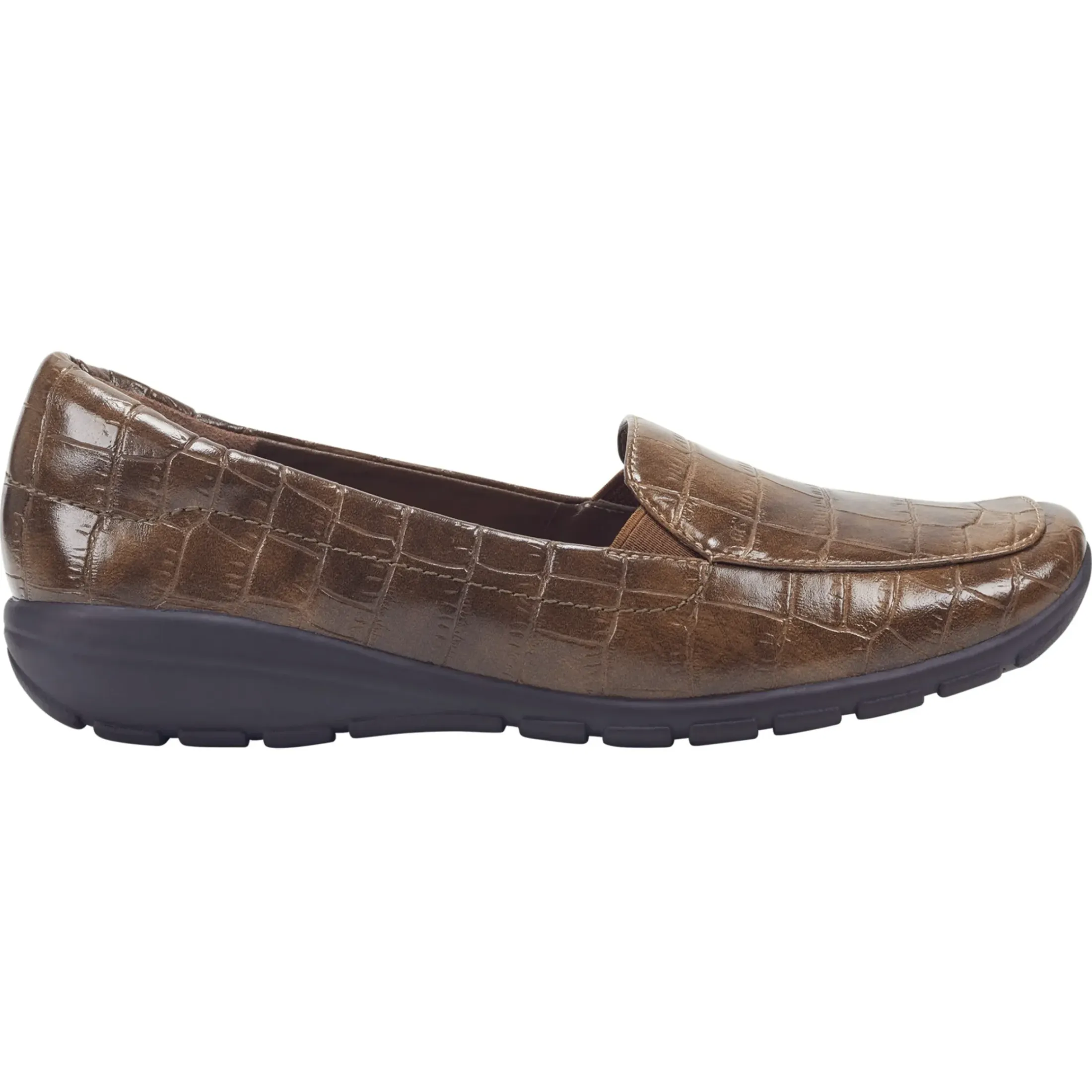 Flats|Flats>Easy Spirit Abriana Casual Flats Brown Croco