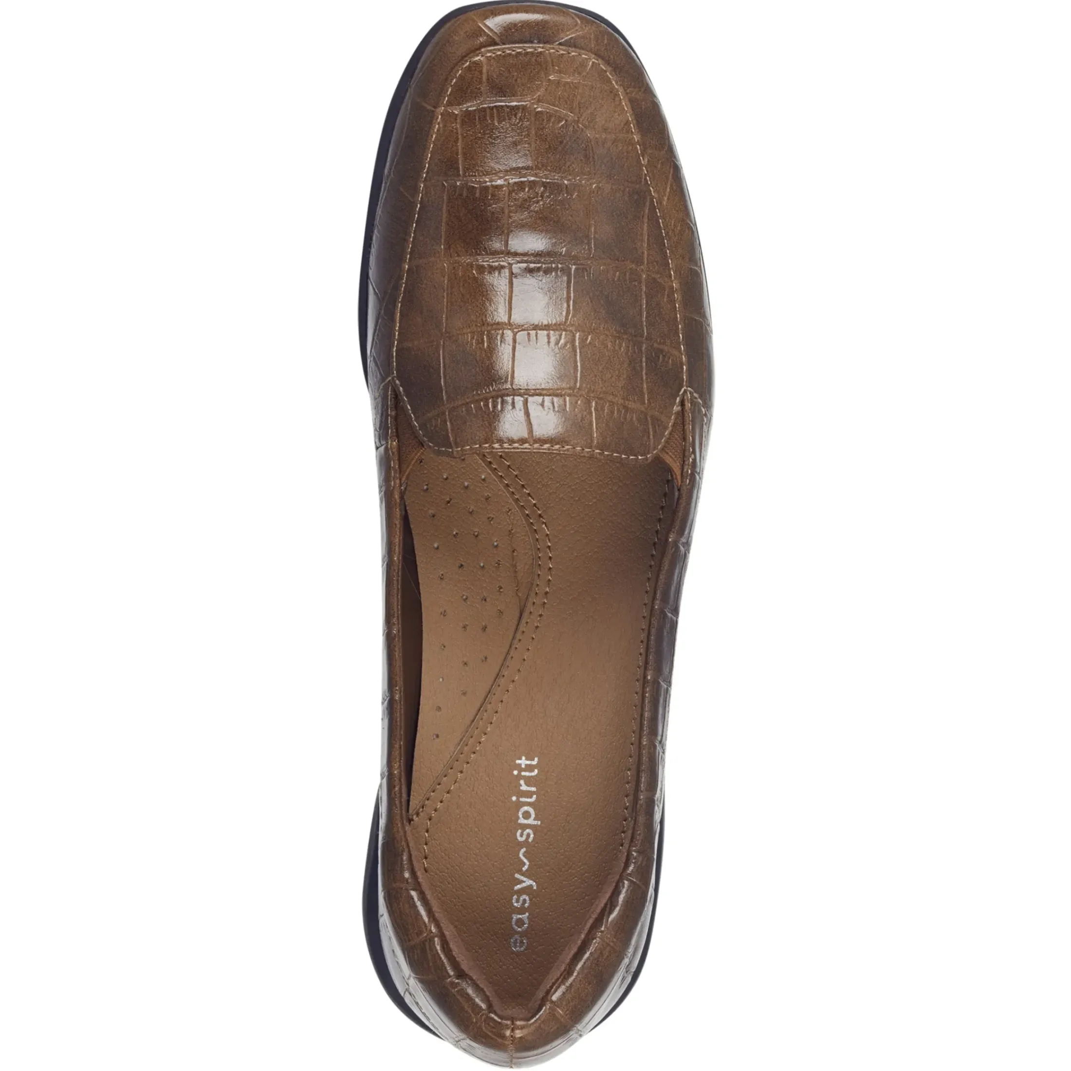 Flats|Flats>Easy Spirit Abriana Casual Flats Brown Croco
