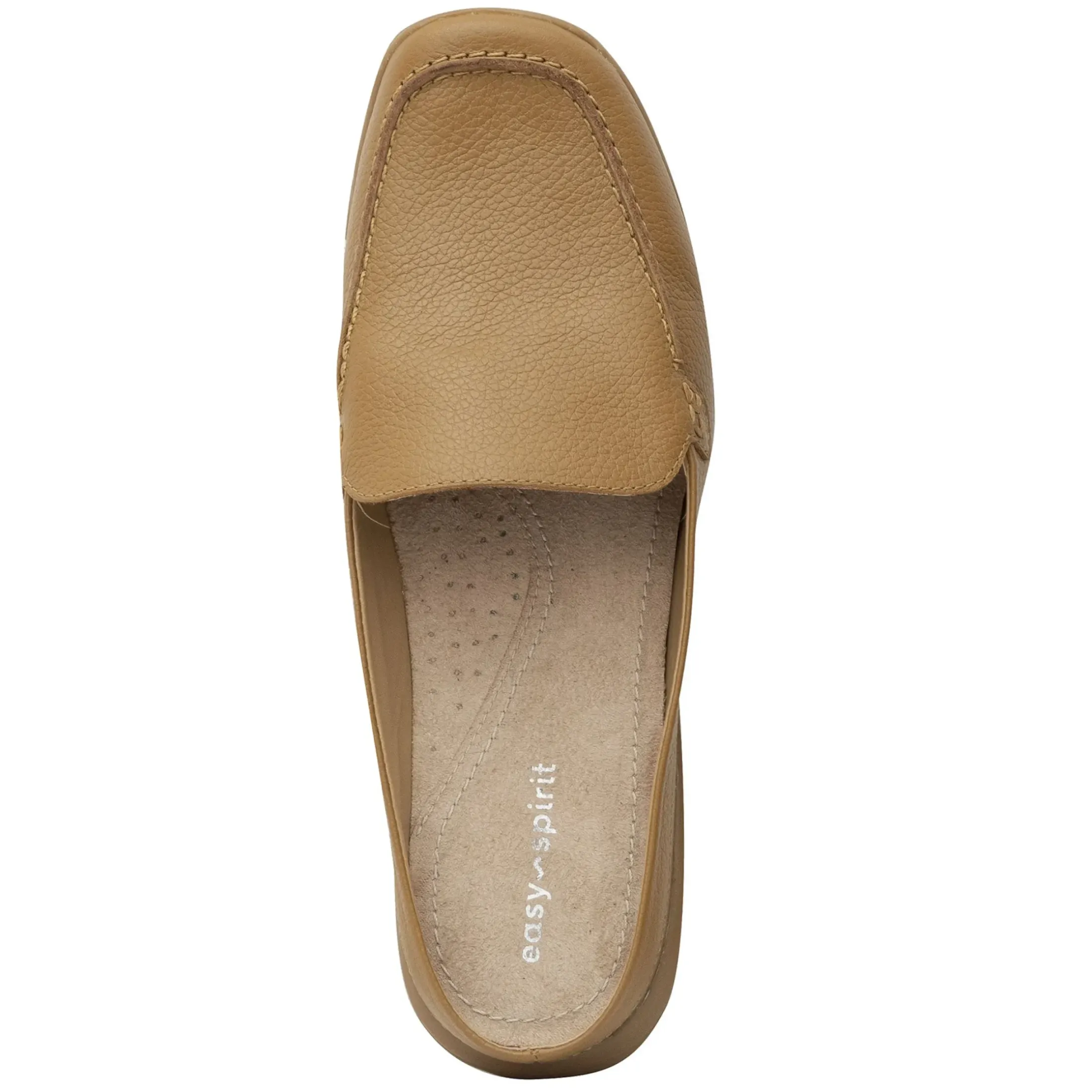 Mules|Mules>Easy Spirit Aggie Casual Slip On Mules Brown Leather