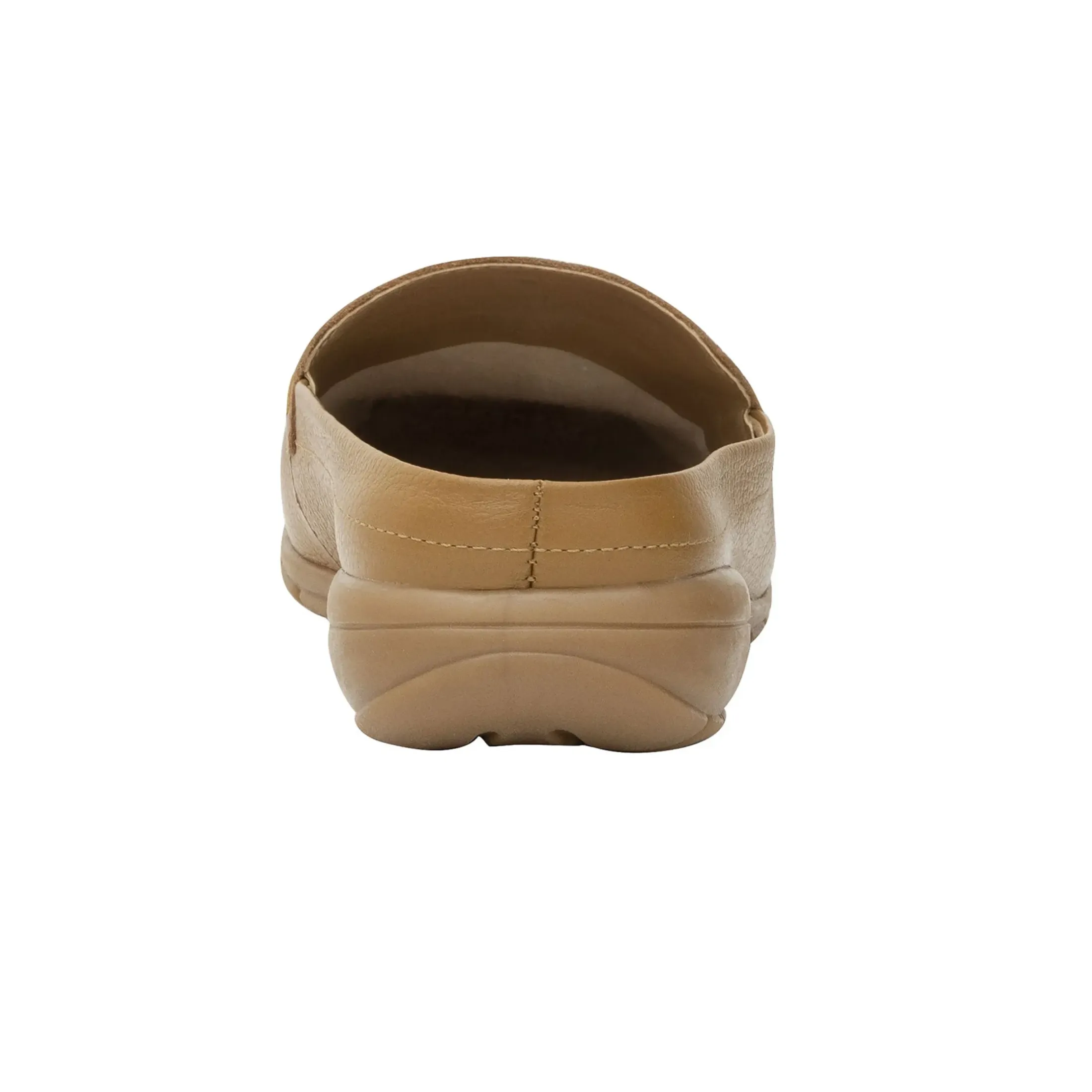 Mules|Mules>Easy Spirit Aggie Casual Slip On Mules Brown Leather