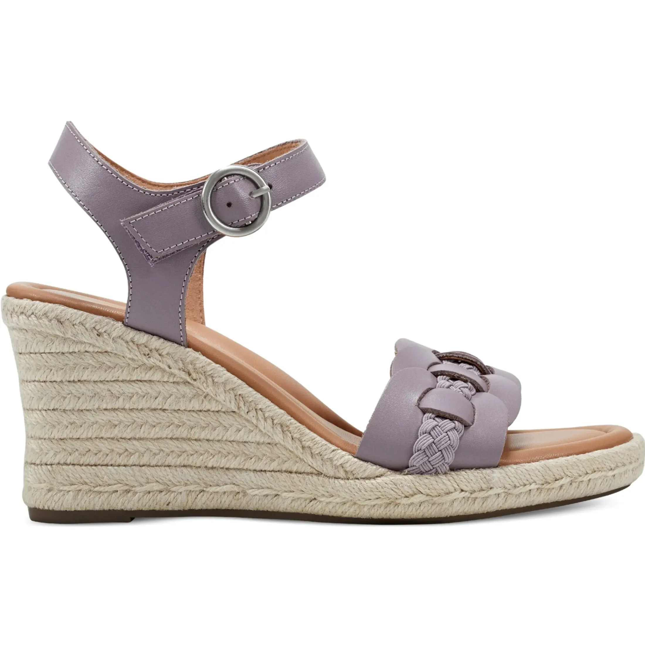 Dress|Sandals>Easy Spirit Aisha Espadrille Wedge Sandals Smokey Lavender