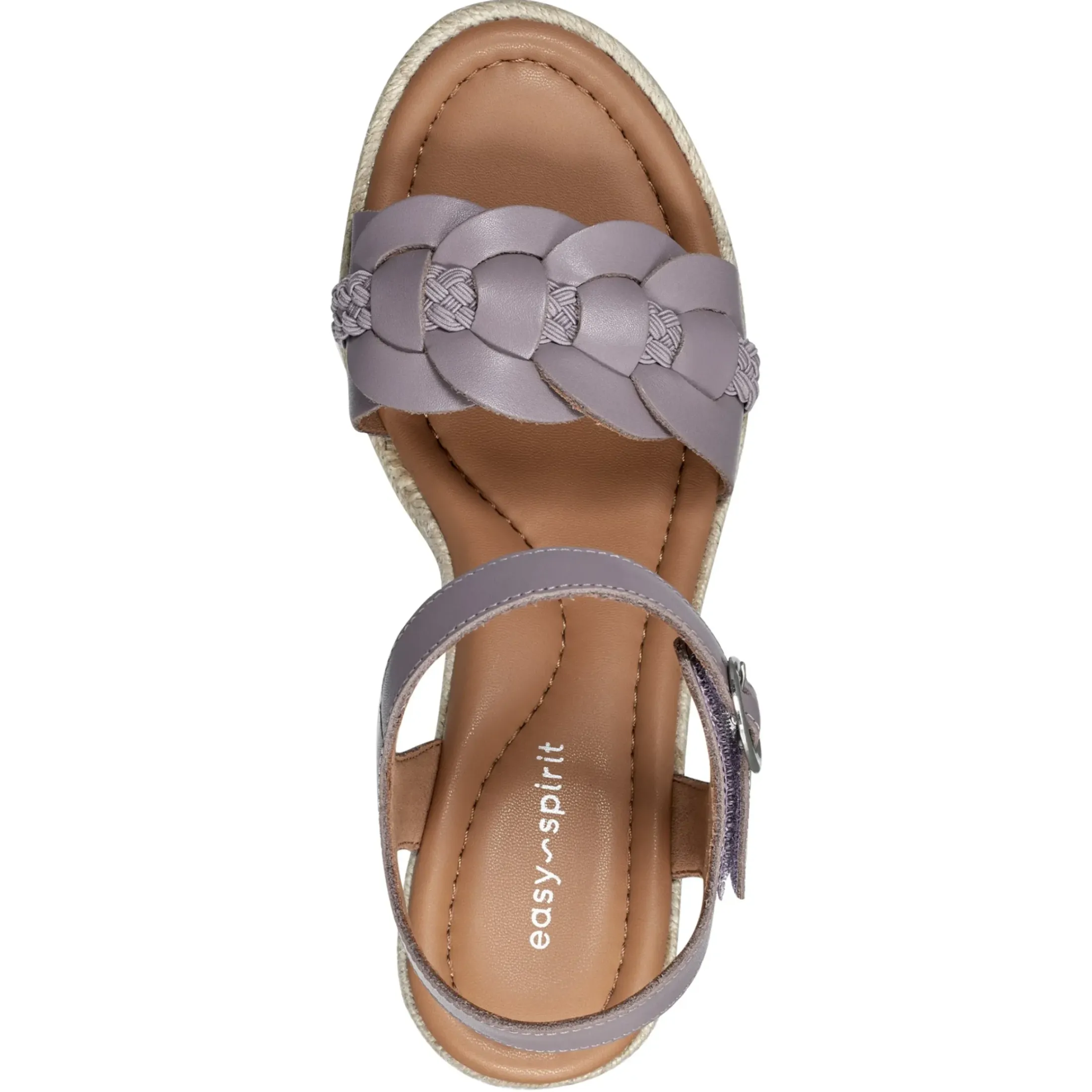 Dress|Sandals>Easy Spirit Aisha Espadrille Wedge Sandals Smokey Lavender