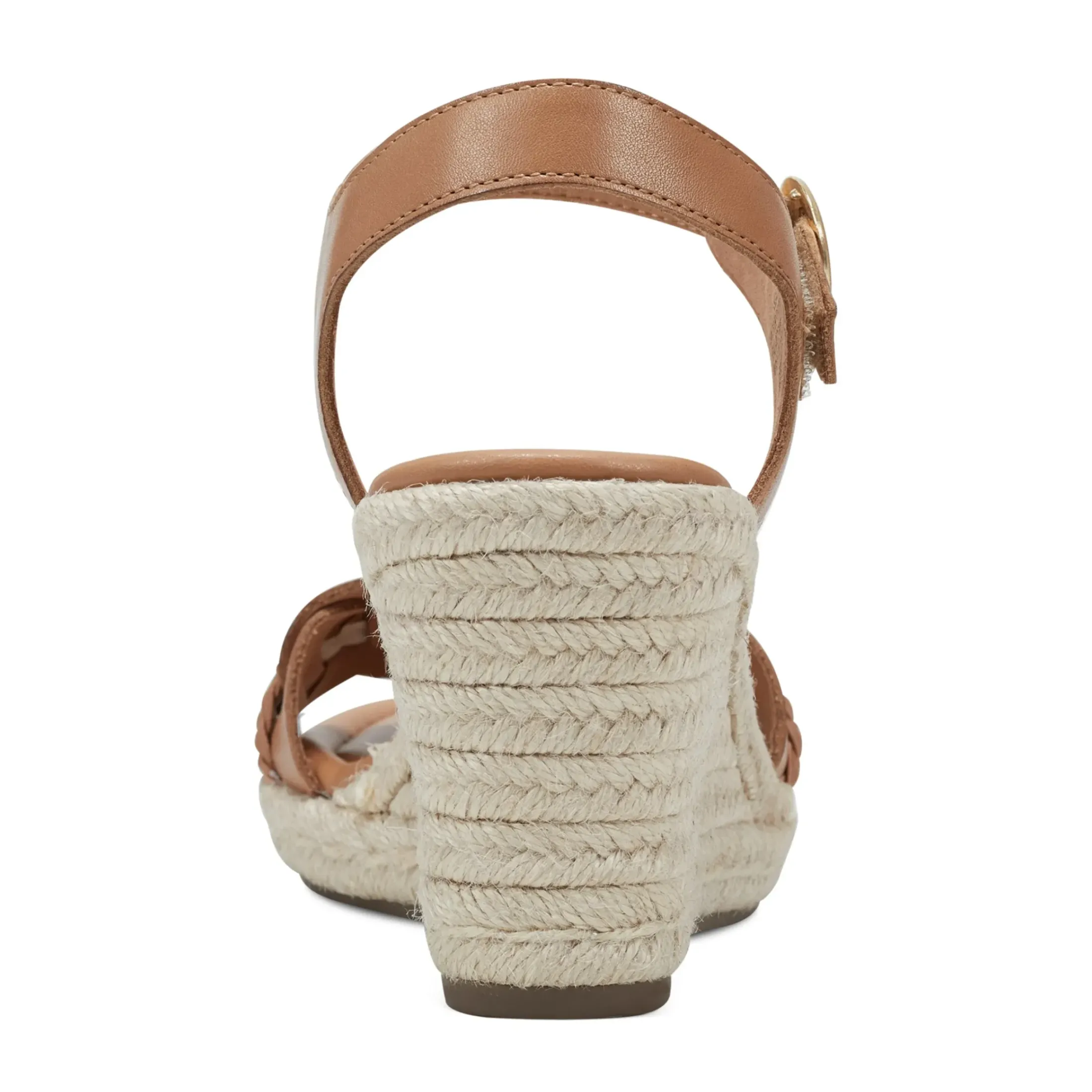 Dress|Sandals>Easy Spirit Aisha Espadrille Wedge Sandals Almond Brown