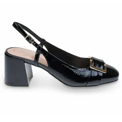 Pumps|Pumps>Easy Spirit Alissa Slingback Pumps Black Patent Leather