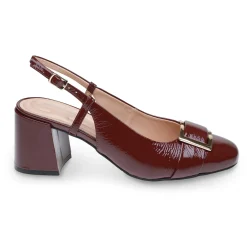 Pumps|Pumps>Easy Spirit Alissa Slingback Pumps Red Patent Leather