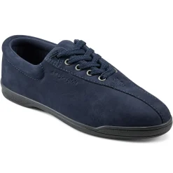 Sneakers|Sneakers>Easy Spirit AP1 Walking Shoes Dark Blue Suede