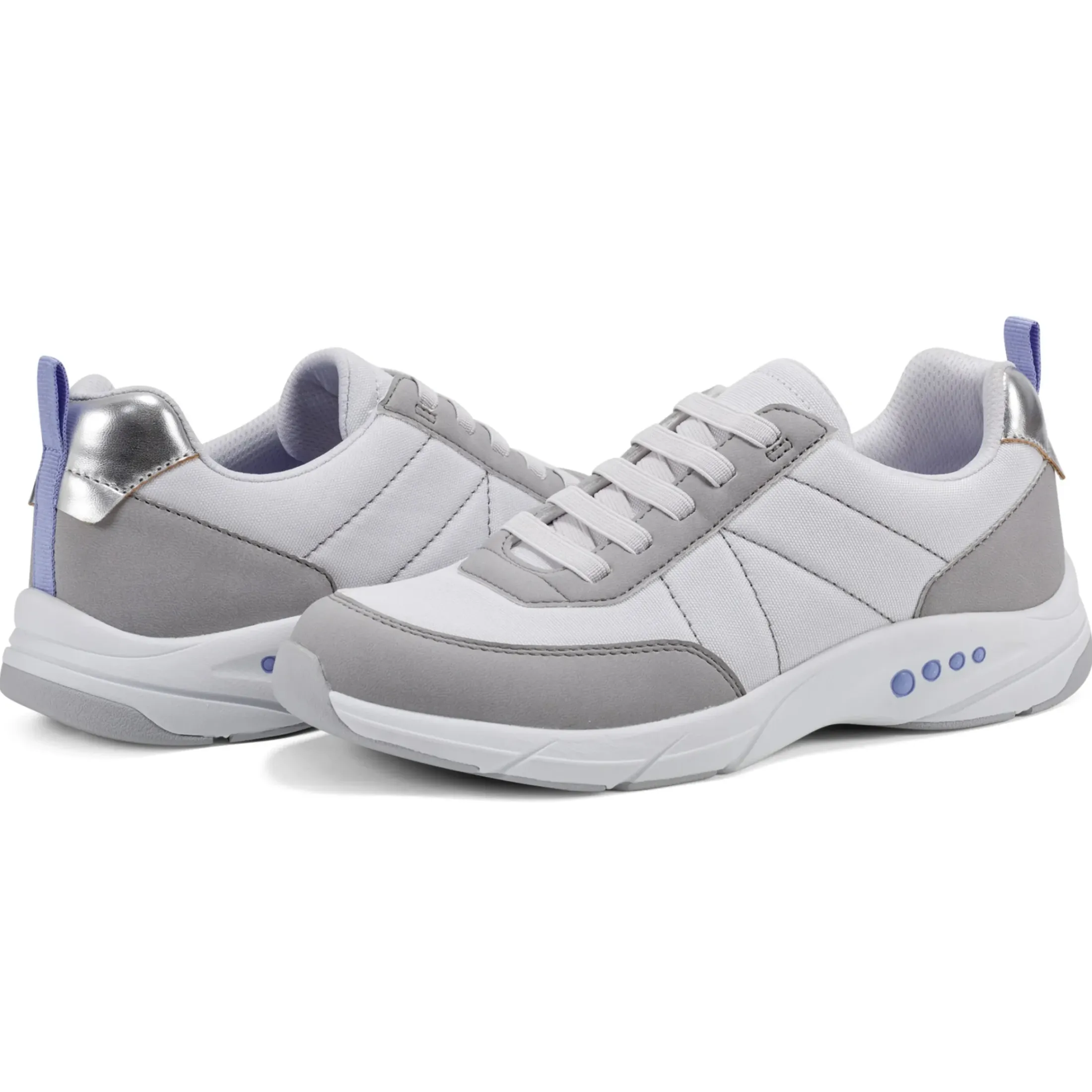 Traveltime Family|Slip Ons>Easy Spirit Arletty Walking Shoes Light Grey