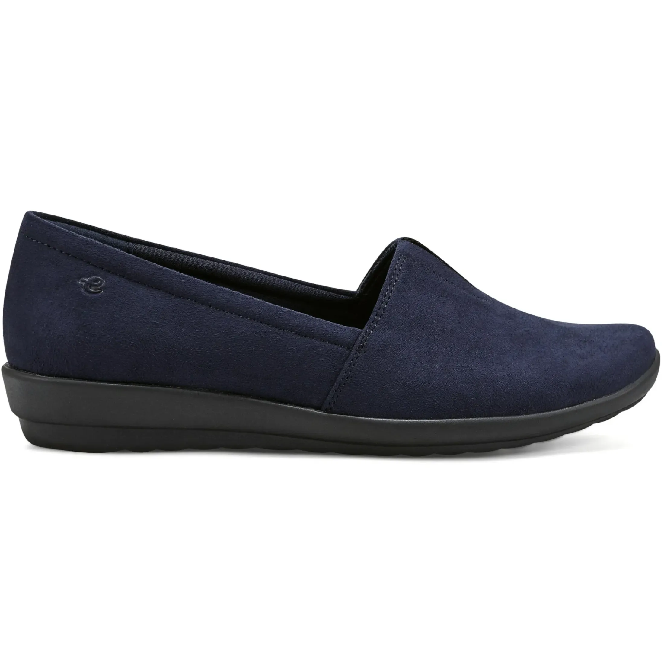 Flats|Flats>Easy Spirit Arlie Slip On Casual Shoes Blue Suede