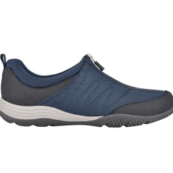 Slip Ons|Slip Ons>Easy Spirit Bestrong Walking Shoes Navy Mesh