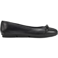 eFlex|eFlex>Easy Spirit Brandi Ballet Flats Black Leather