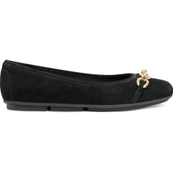 eFlex|eFlex>Easy Spirit Brandi Ballet Flats Black Suede