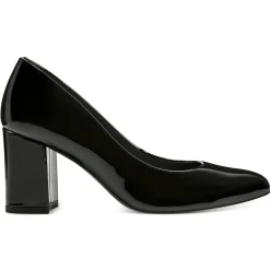 eFlex|eFlex>Easy Spirit Cadet Pumps Black Patent