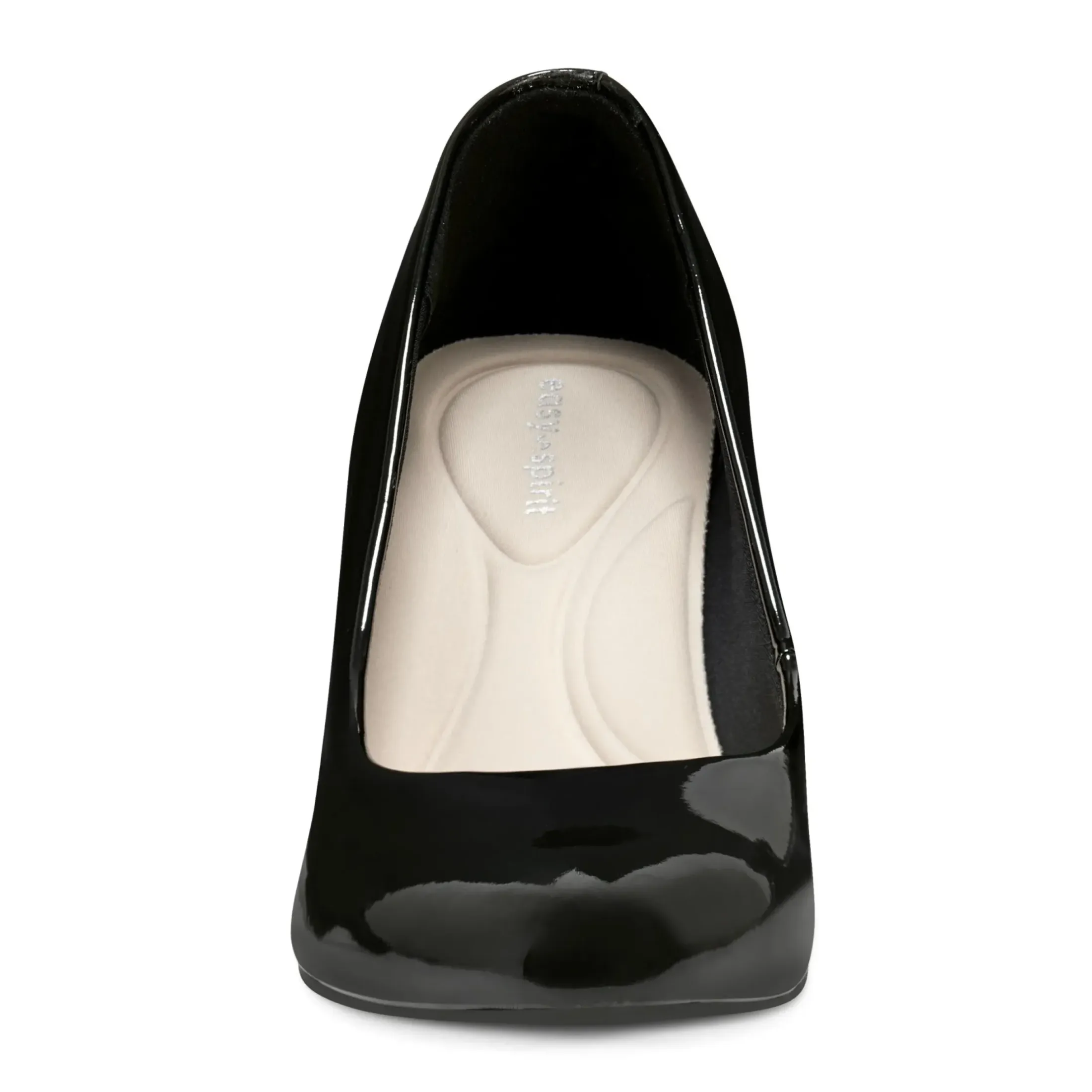eFlex|eFlex>Easy Spirit Cadet Pumps Black Patent