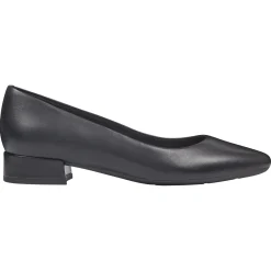 Low Heels|eFlex>Easy Spirit Caldise Leather Low Heel Dress Shoes Black Leather
