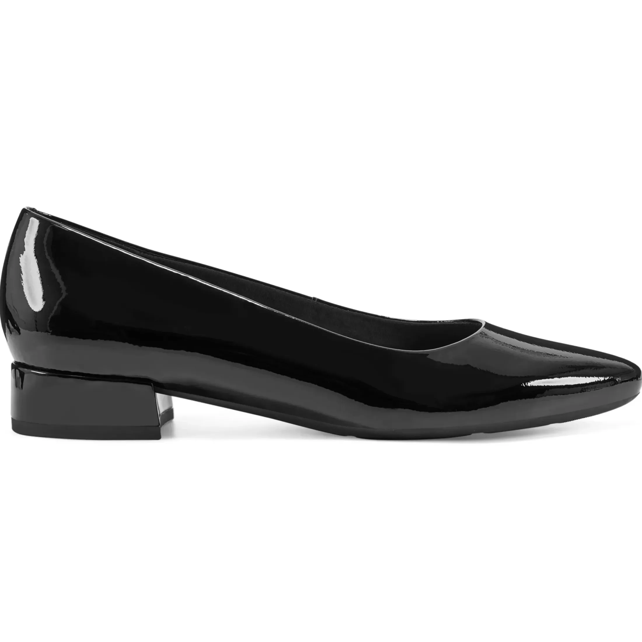 Caldise Low Heels|Low Heels>Easy Spirit Caldise Low Heel Dress Shoes Black