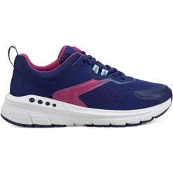 Sneakers|Sneakers>Easy Spirit Callahan Lace Up Sneakers Dark Blue Multi