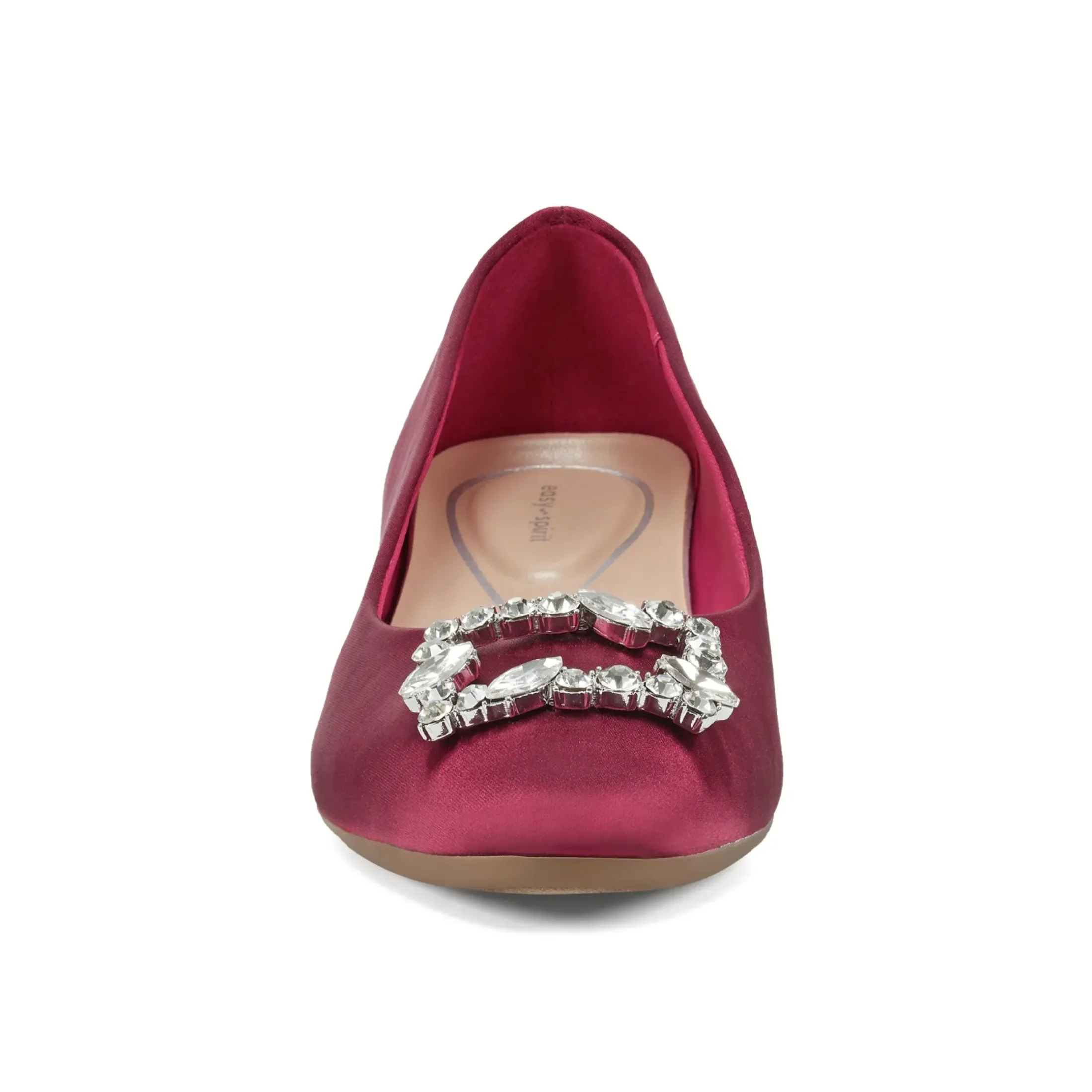 eFlex|eFlex>Easy Spirit Carisma Dress Pumps Red Satin