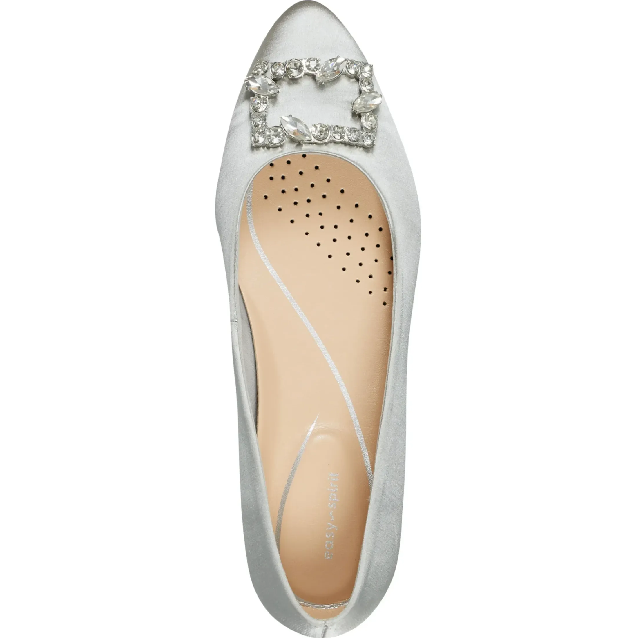 Low Heels|eFlex>Easy Spirit Carisma Dress Pumps Silver Satin