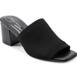 Dress|Sandals>Easy Spirit Caryn Heeled Slide Sandals Black
