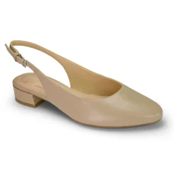 Low Heels|eFlex>Easy Spirit Cassius Slingback Pumps Natural Leather