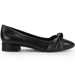 Low Heels|eFlex>Easy Spirit Caster Dress Shoes Black Leather
