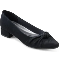 eFlex|eFlex>Easy Spirit Caster Dress Shoes Navy Suede
