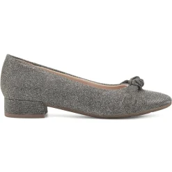 Low Heels|eFlex>Easy Spirit Caster Dress Shoes Gold Metallic