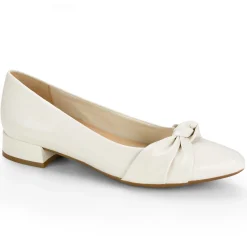 Low Heels|eFlex>Easy Spirit Caster Dress Shoes Chic Cream Leather