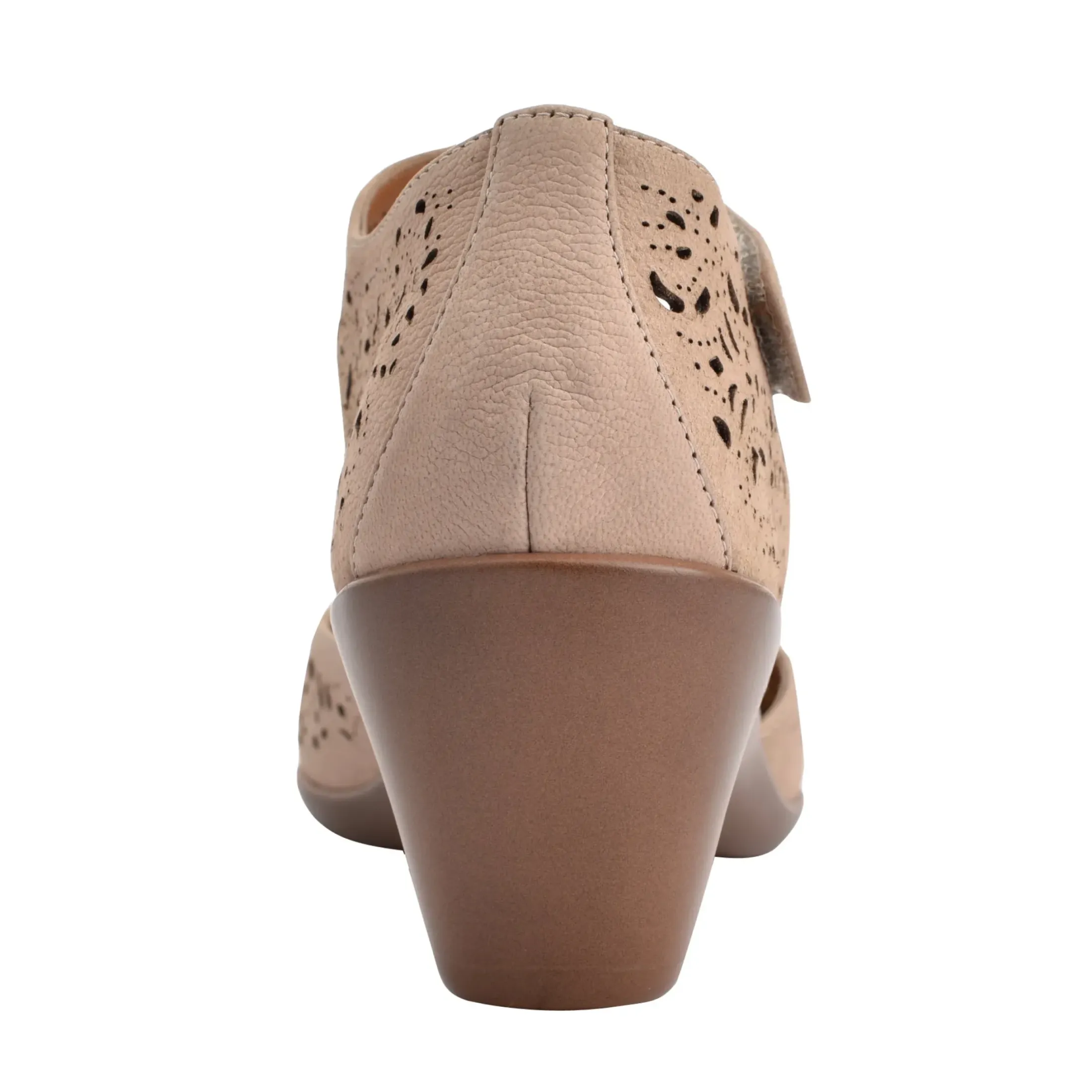 Mid Heels|Cindie Mary Jane Heels>Easy Spirit Cindie Mary Jane Heels Taupe