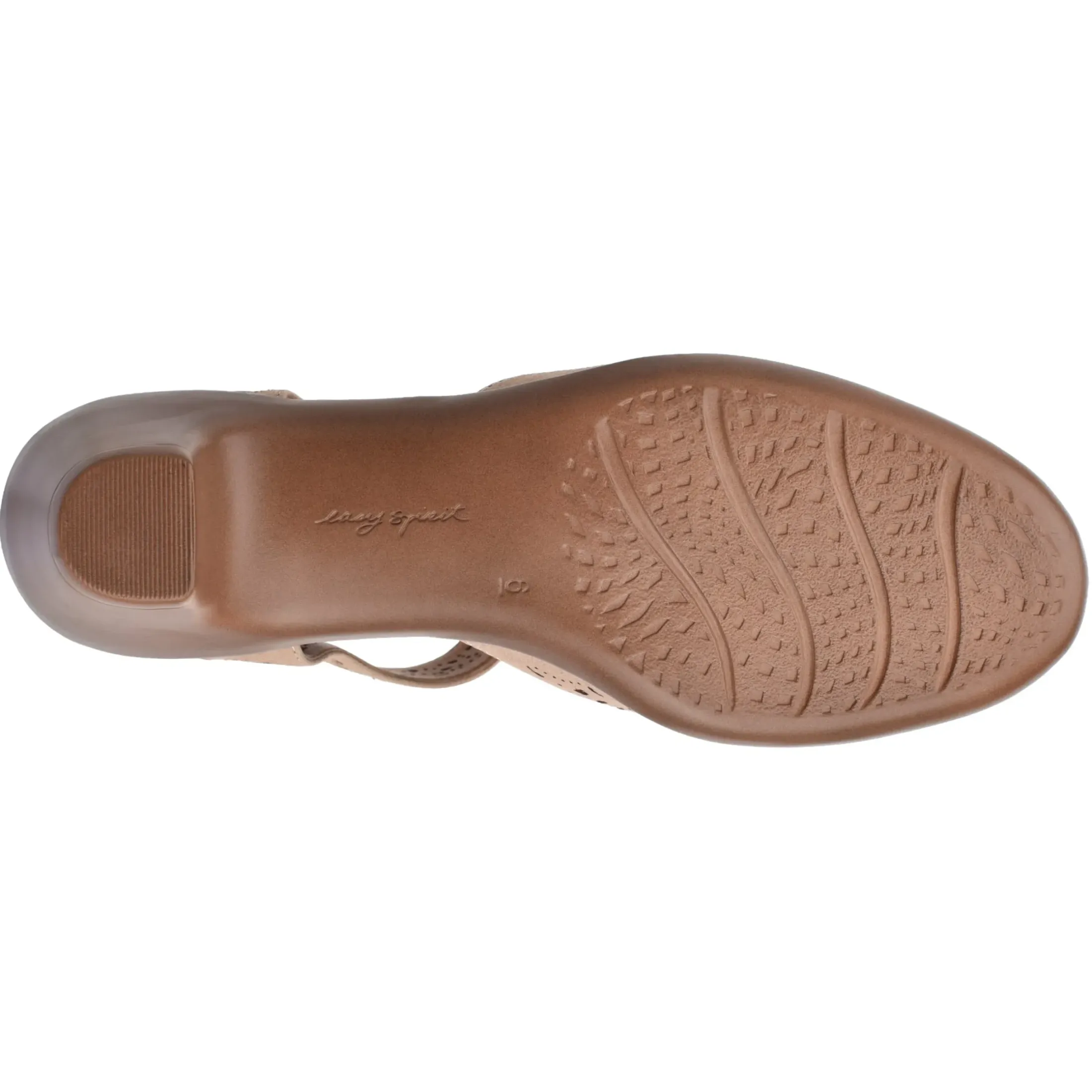 Mid Heels|Cindie Mary Jane Heels>Easy Spirit Cindie Mary Jane Heels Taupe
