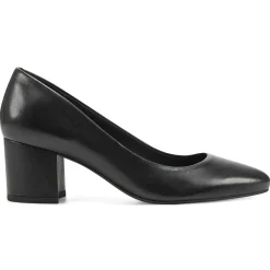 Cosma Pumps|Mid Heels>Easy Spirit Cosma Pumps Black Leather