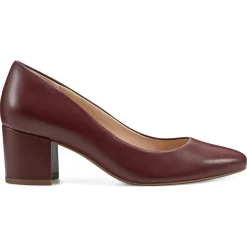 Cosma Pumps|Mid Heels>Easy Spirit Cosma Pumps Deep Red