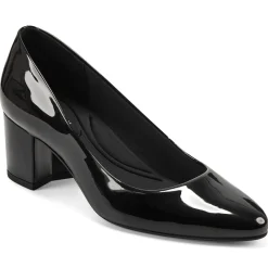 Cosma Pumps|Mid Heels>Easy Spirit Cosma Pumps Black Patent