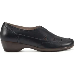 Mules|Mules>Easy Spirit Daisie Casual Slip On Shoes Black Leather