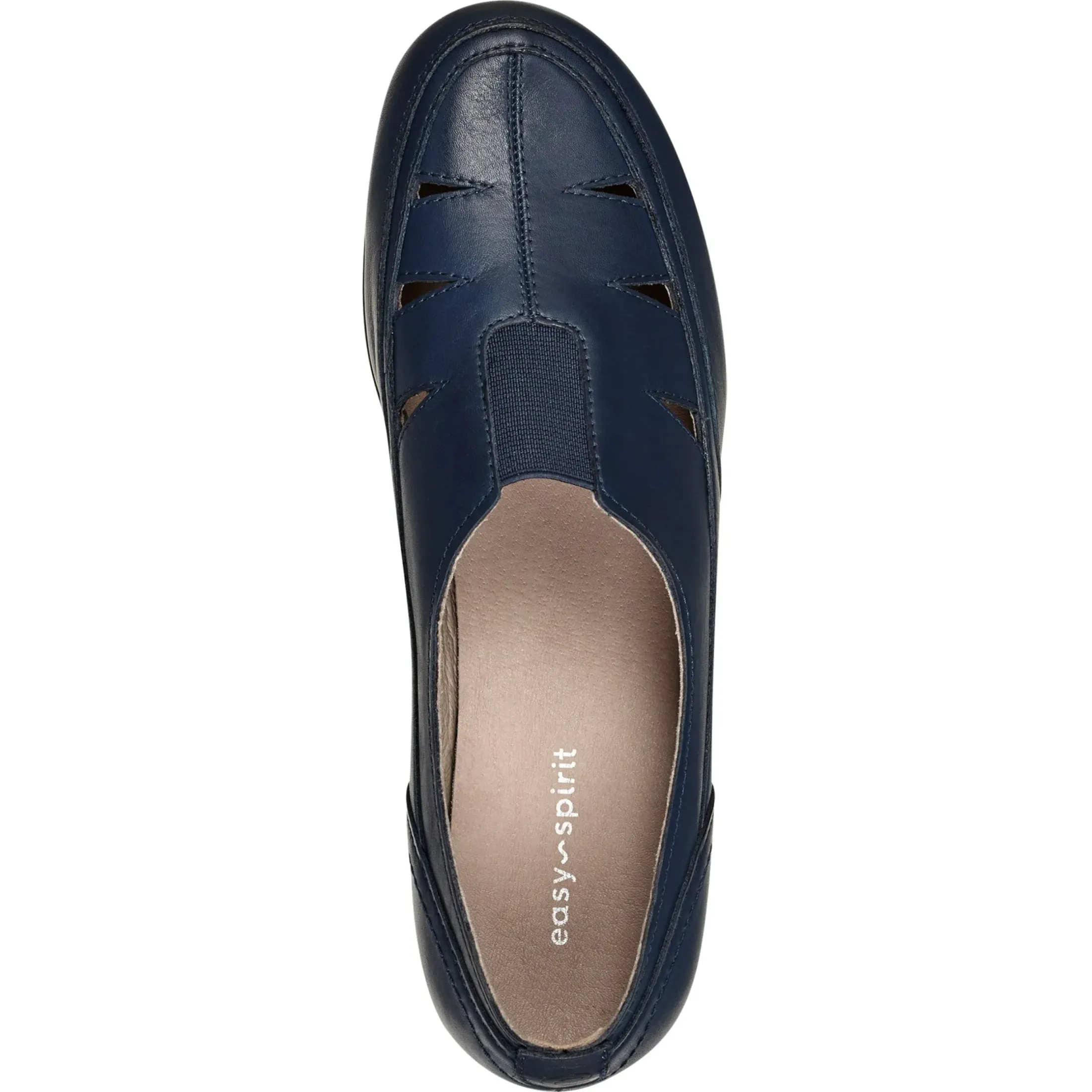 Mules|Mules>Easy Spirit Daisie Casual Slip On Shoes Blue Leather