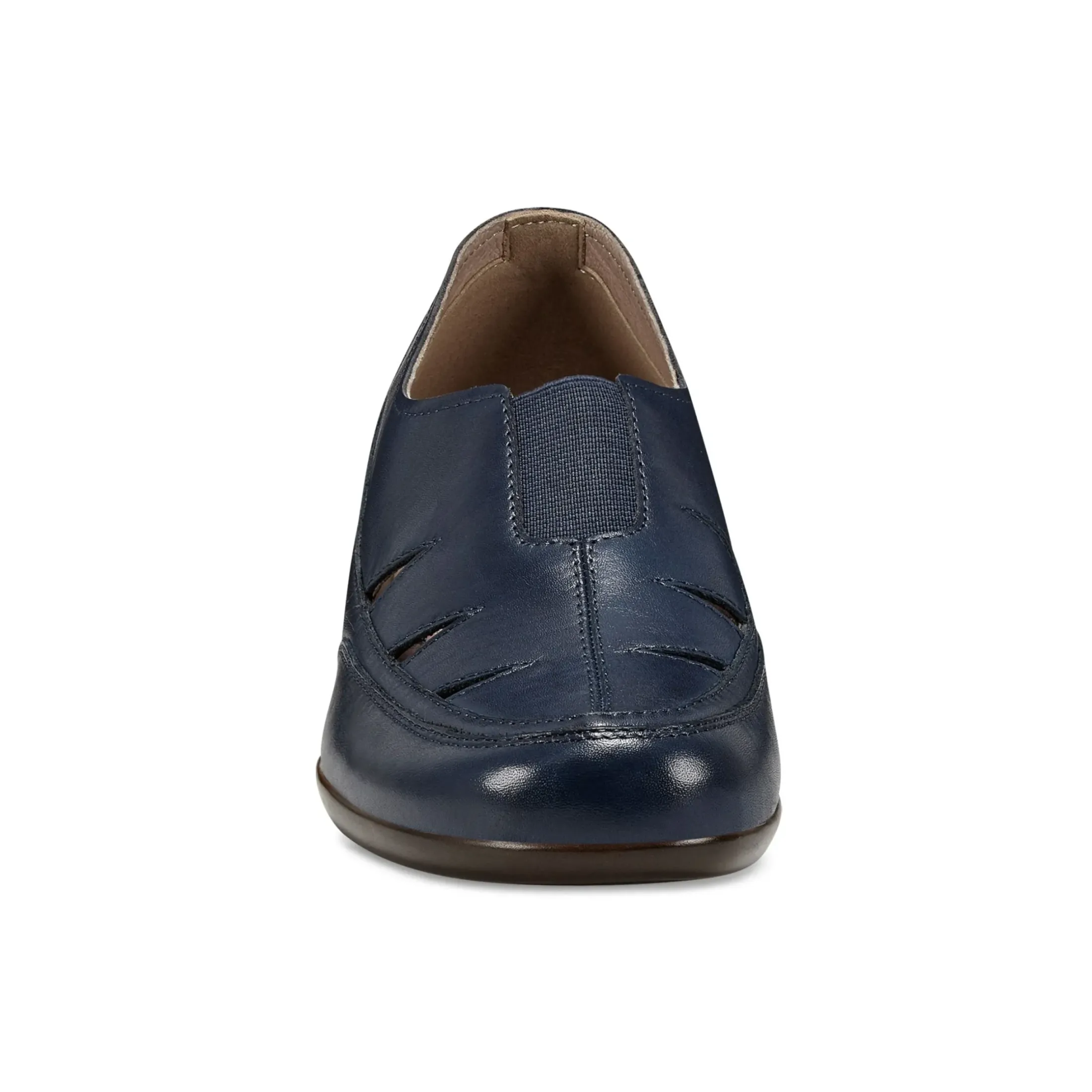 Mules|Mules>Easy Spirit Daisie Casual Slip On Shoes Blue Leather