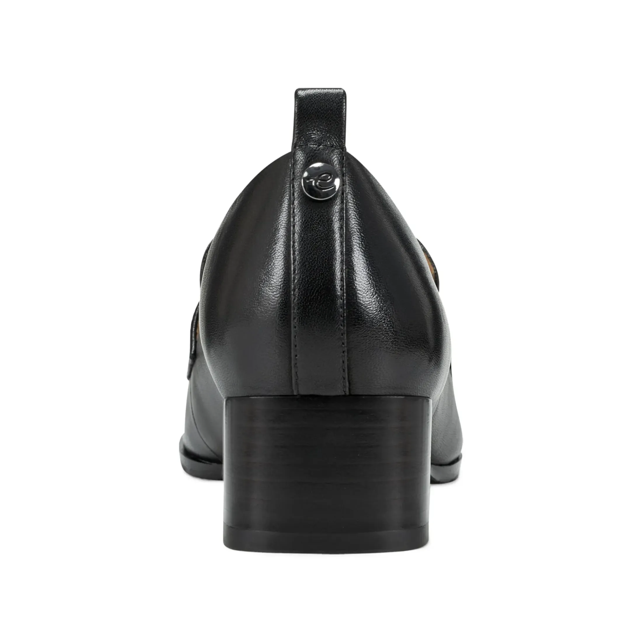 eFlex|eFlex>Easy Spirit Darlene Dress Loafers Black Leather