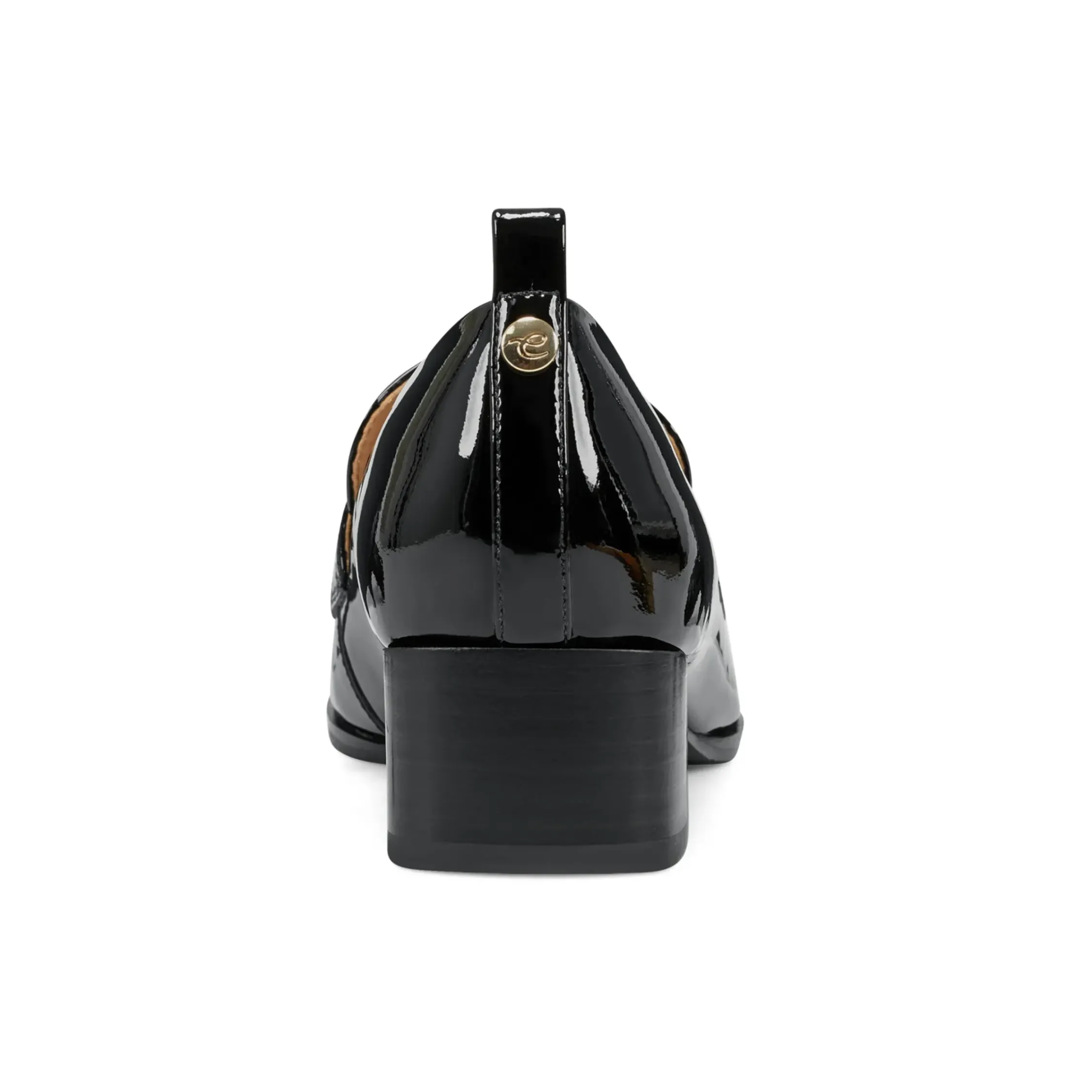eFlex|eFlex>Easy Spirit Darlene Dress Loafers Black Patent Leather