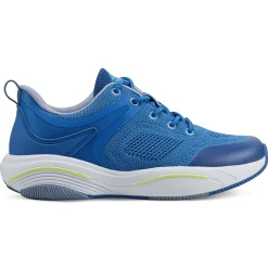 Sneakers|Sneakers>Easy Spirit Denise Austin Jani Walking Shoes Medium Blue Multi