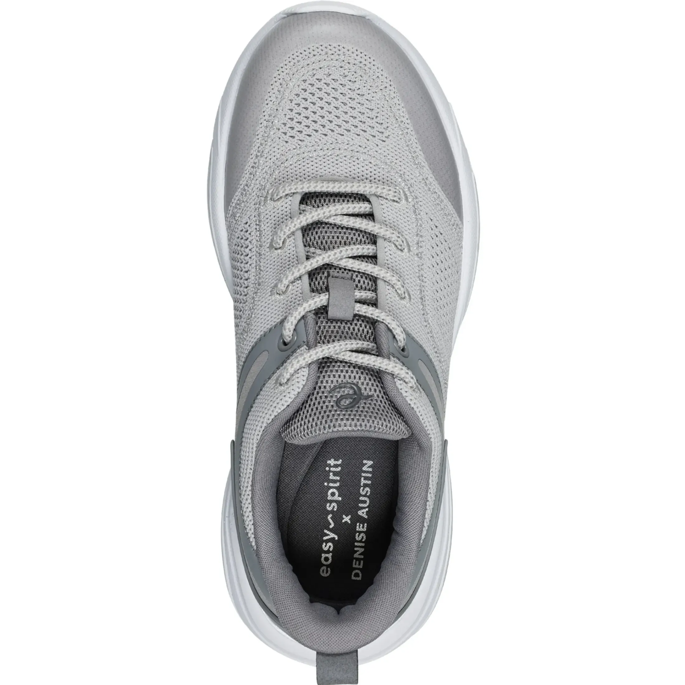 Sneakers|Sneakers>Easy Spirit Denise Austin Jani Walking Shoes Light Grey Multi