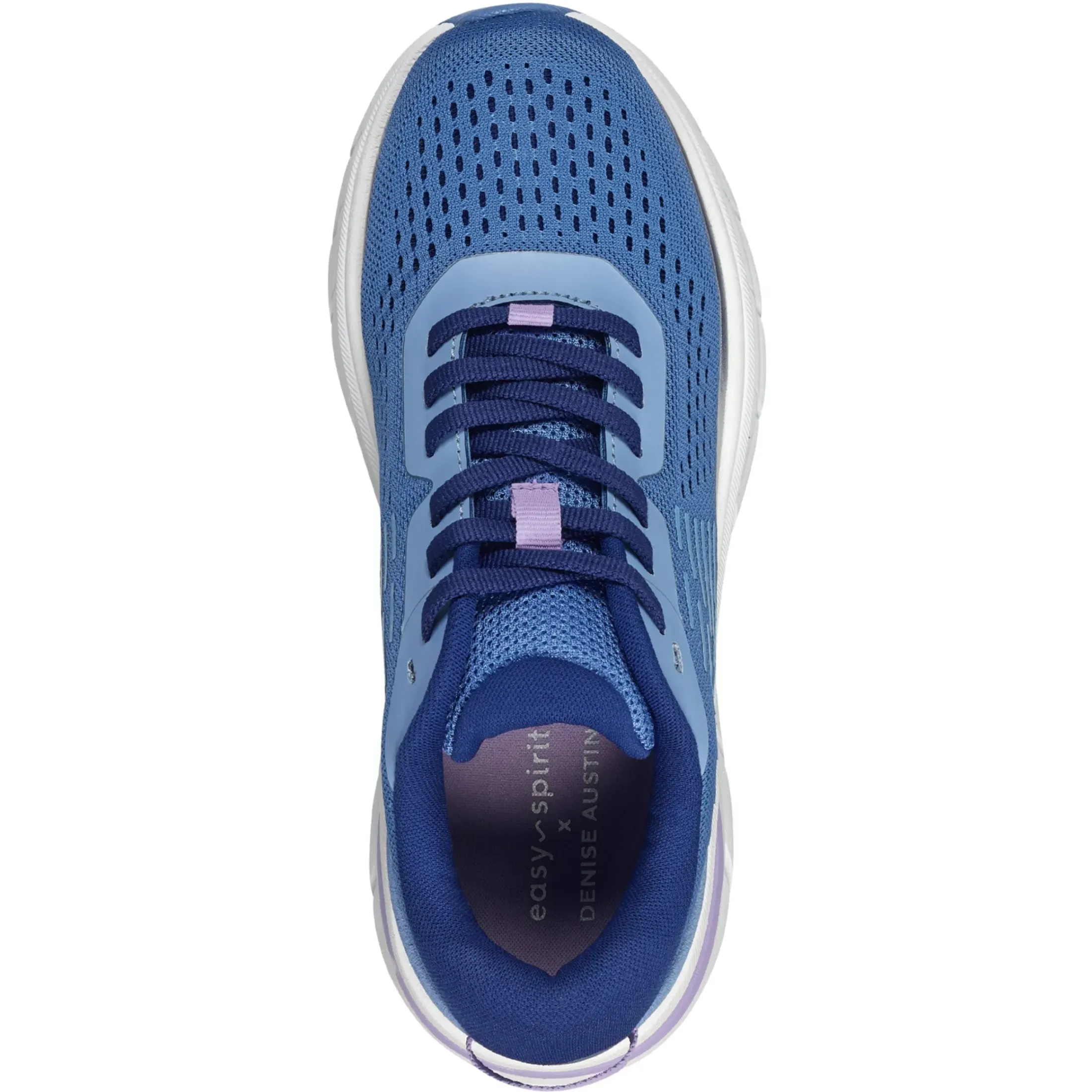 eMove|Mel Walking Shoes>Easy Spirit Denise Austin Mel EMOVE Walking Shoes Blue Mesh