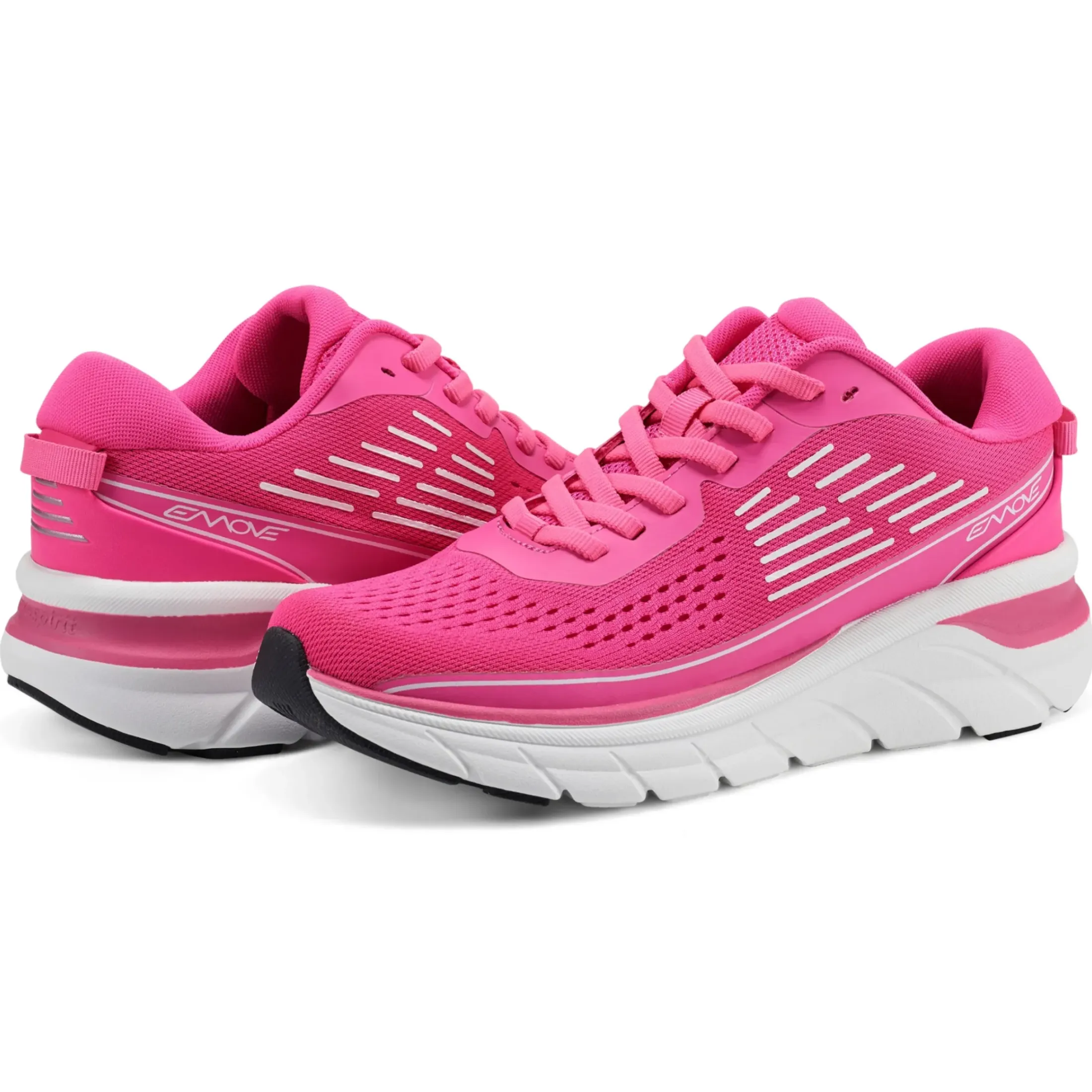 eMove|Mel Walking Shoes>Easy Spirit Denise Austin Mel EMOVE Walking Shoes Neon Pink