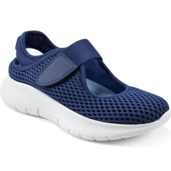 Slip Ons|Slip Ons>Easy Spirit Denise Austin Pheba Casual Mary Janes Navy Mesh