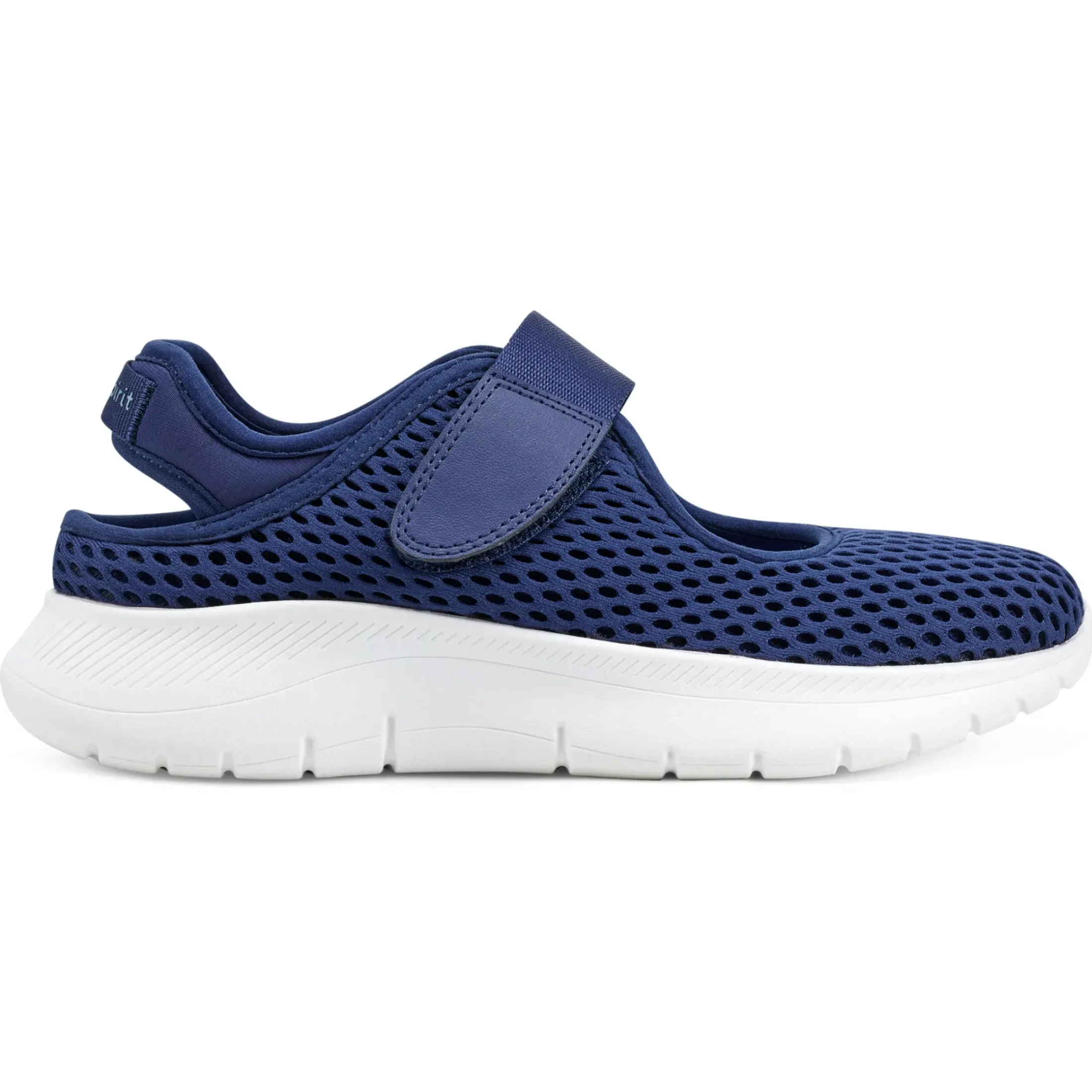 Slip Ons|Slip Ons>Easy Spirit Denise Austin Pheba Casual Mary Janes Navy Mesh
